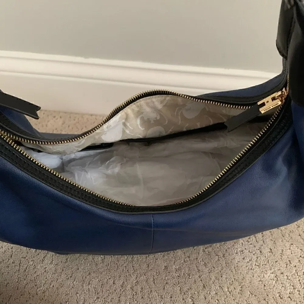 India Hicks - Isabella Hobo Bag - Blue - New